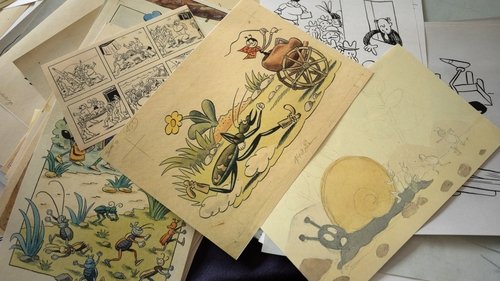 backdrop Ondřej Sekora – Práce všeho druhu