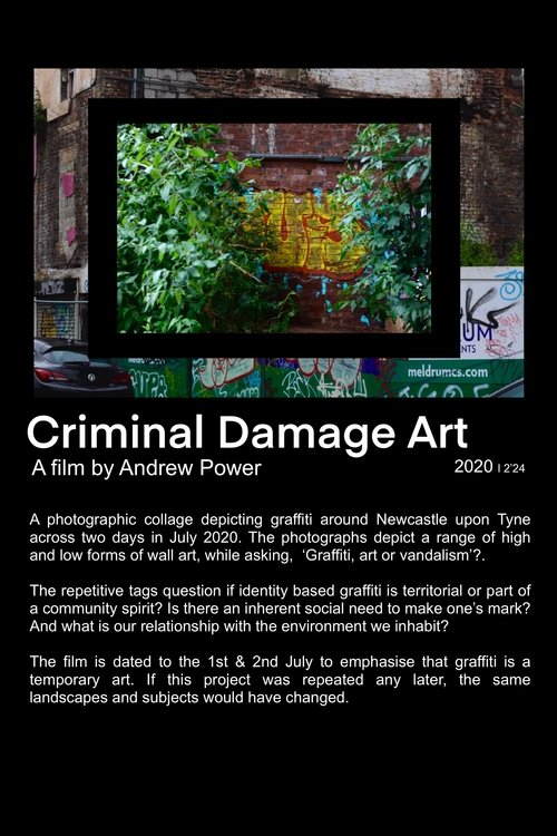 Criminal Damage Art poster