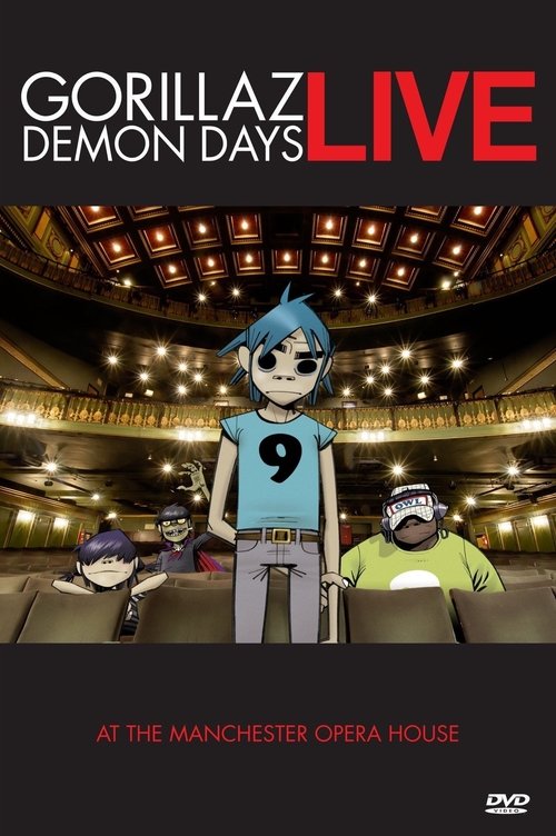 Gorillaz: Live in Manchester movie poster player