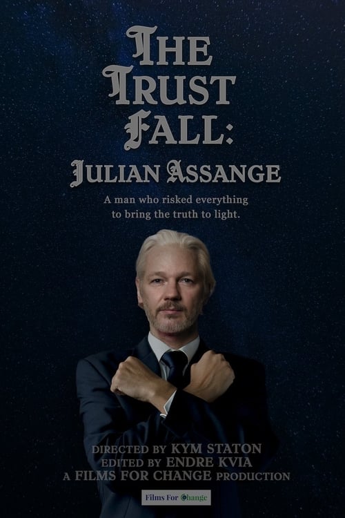 Poster The Trust Fall: Julian Assange 2024