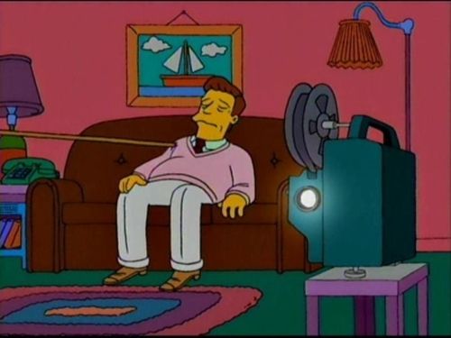 Escena del episodio 10 de la temporada 7 de la serie Los Simpson