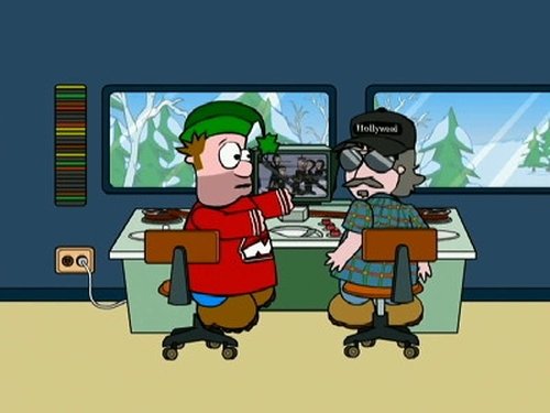 Escena del episodio 15 de la temporada 1 de la serie Chilly Beach