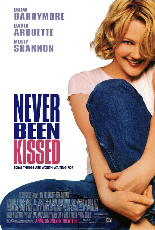 Póster oficial de Never Been Kissed (1999) - Romance