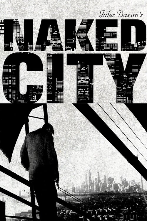 Grootschalige poster van The Naked City