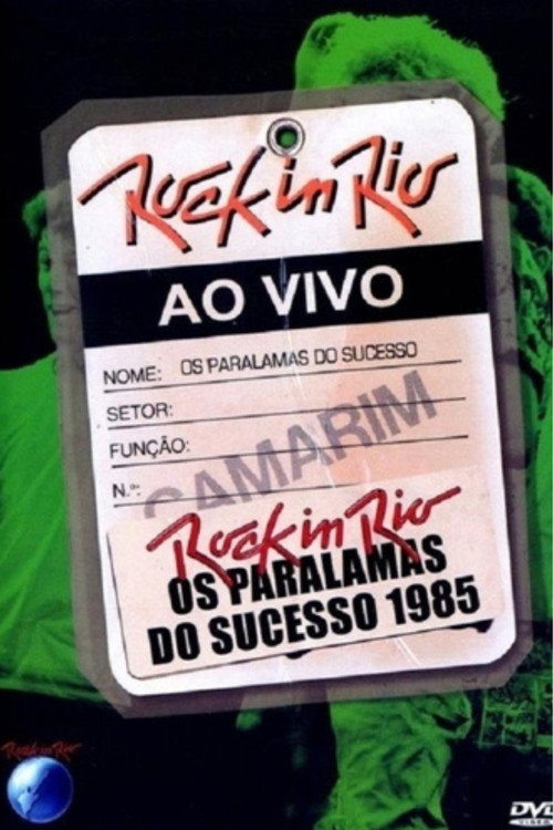 Paralamas do Sucesso Rock In Rio Ao Vivo 1985
