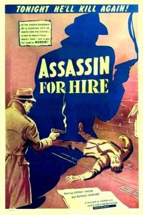 Assassin for Hire movie poster player