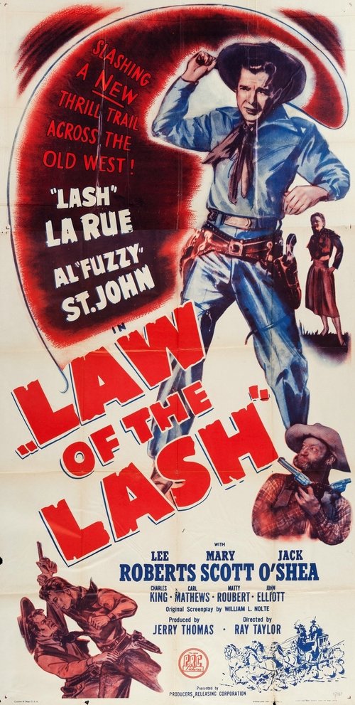 Law of the Lash movie poster player
