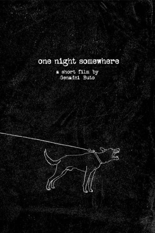 Poster One Night Somewhere 2021