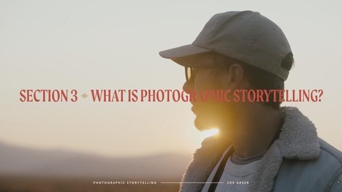 What Is Photographic Storytelling?