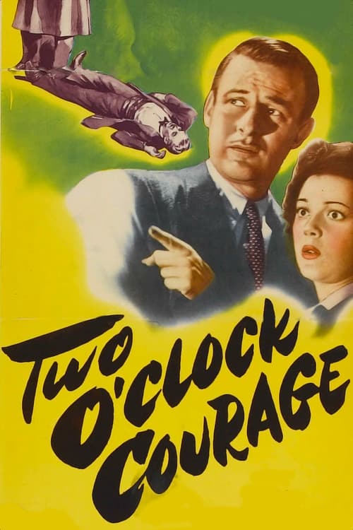 Two O'Clock Courage (1945) poster