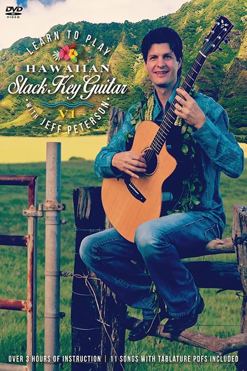 Learn to Play Hawaiian Slack Key Guitar with Jeff Peterson movie poster player