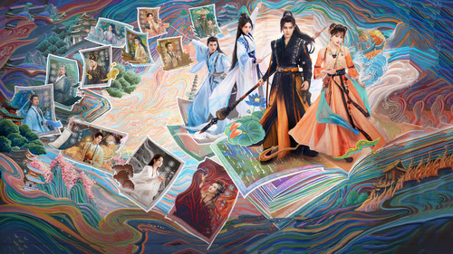 Love Game in Eastern Fantasy backdrop 1