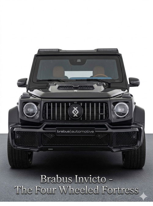 Brabus Invicto - Festung auf vier Rädern