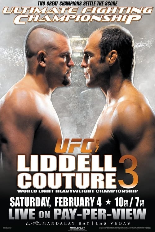Poster UFC 57: Liddell vs. Couture 3 2006