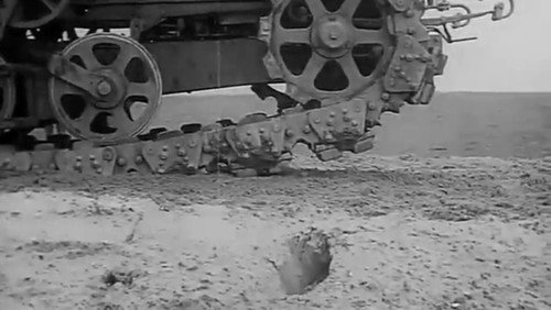 The World's First Caterpillar Track Backdrop Blur