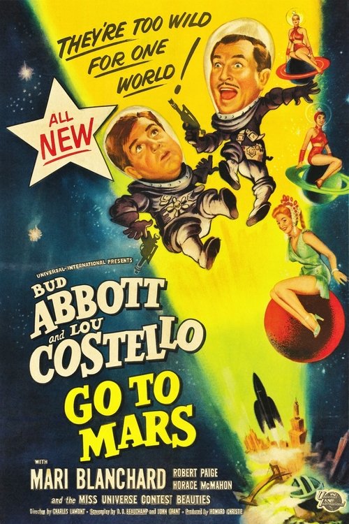 Abbott and Costello Go to Mars poster