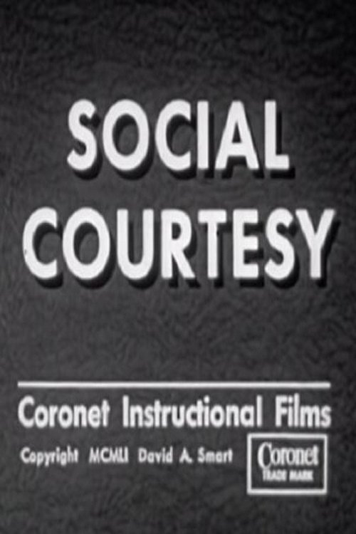 Social Courtesy movie poster player