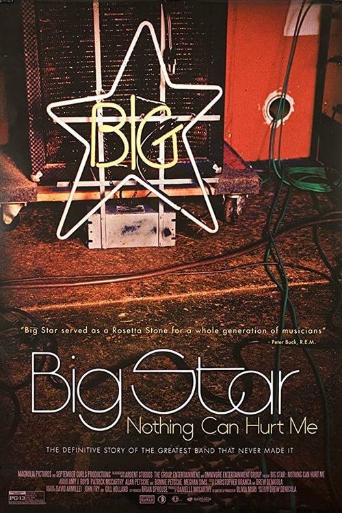 Big Star: Nothing Can Hurt Me movie poster player