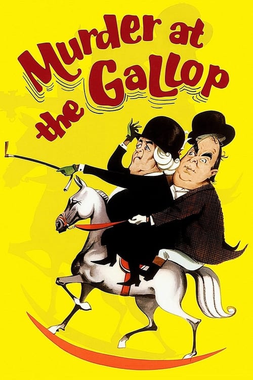 Poster Murder at the Gallop 1963