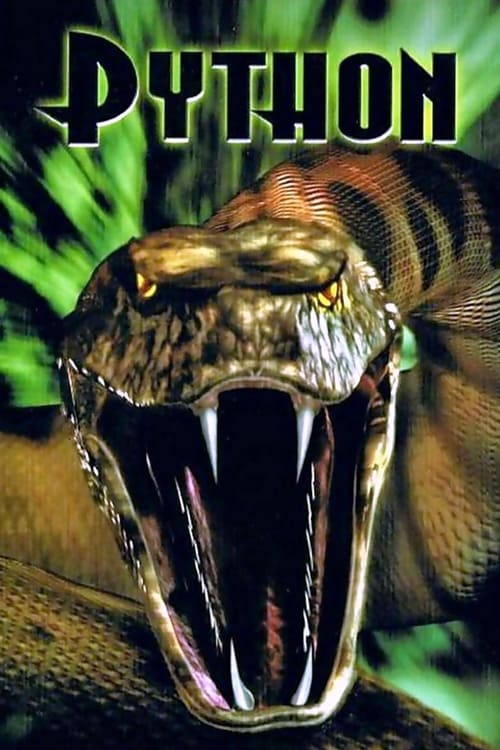 Grootschalige poster van Python
