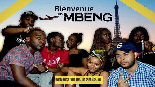 Bienvenue en Mbeng Backdrop Blur