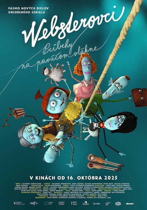Affiche de Websterovci : Príbehy na pavúčom vlákne