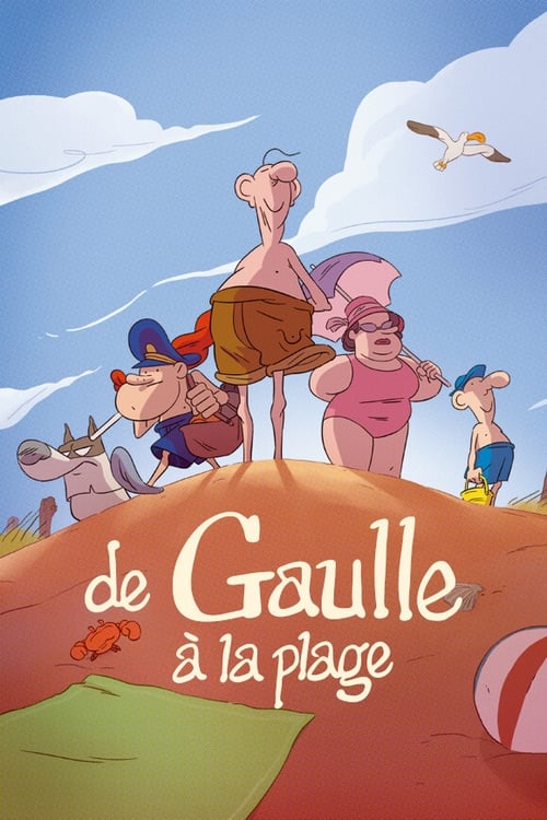 Poster De Gaulle at the Beach