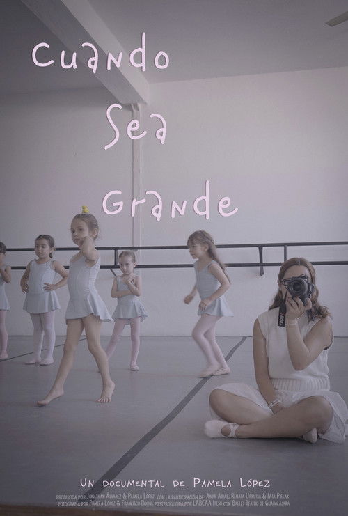 Cartell de Cuando sea grande