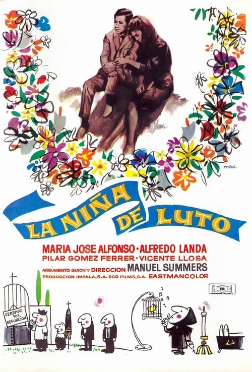 La niña de luto (1964) poster