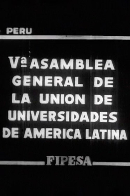 V Asamblea General de la Unión de Universidades de América Latina