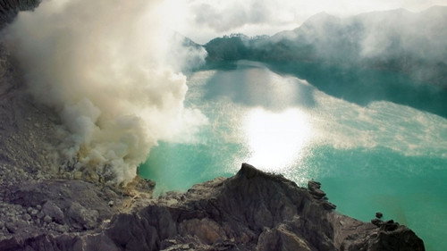 Kawah Ijen: The Hell of Sulfur