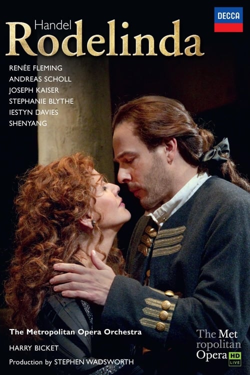 Renée Fleming stars in the title role of one of Handel’s greatest dramas, seen in Stephen Wadsworth’s 2004 Met premiere production. Rodelinda is faced with an impossible dilemma: With her husband Bertarido believed dead, she either has to marry the despised Grimoaldo (the elegant Joseph Kaiser), who has usurped her husband’s throne, or see him murder her son. But Bertarido (leading countertenor Andreas Scholl) is alive and eventually reclaims both throne and wife—and makes peace with his enemies. Stephanie Blythe is marvelous as Eduige, Bertarido’s sister, who is betrothed to Grimoaldo but turns against him. Baroque authority Harry Bicket conducts.