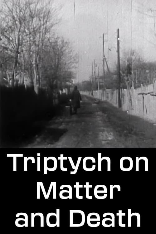 Poster Triptih o materiji i smrti 1960