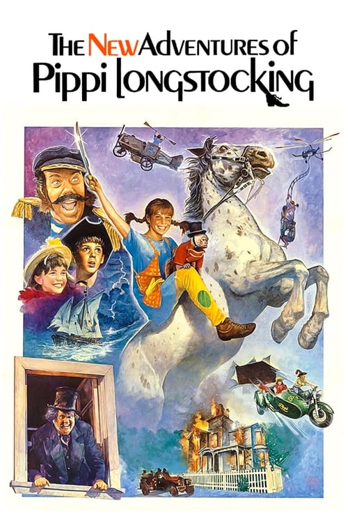 The New Adventures of Pippi Longstocking (1988) poster