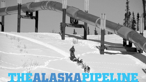 The Alaska Pipeline Backdrop Blur