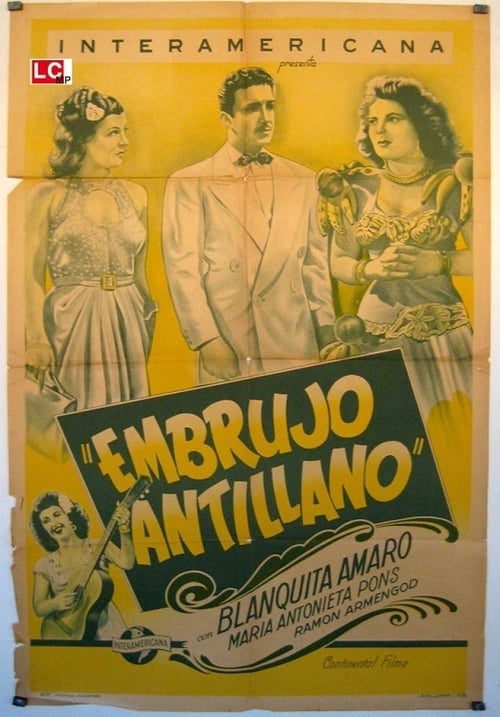 Poster Embrujo antillano 1946