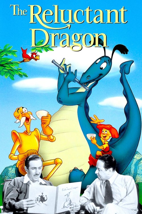 Grootschalige poster van The Reluctant Dragon