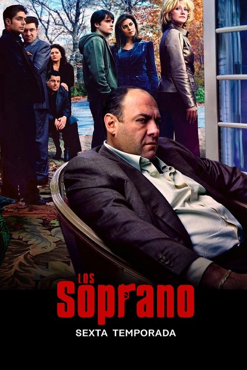 Ver temporada 6 de Los Soprano Póster de la temporada 6 de la serie Los Soprano