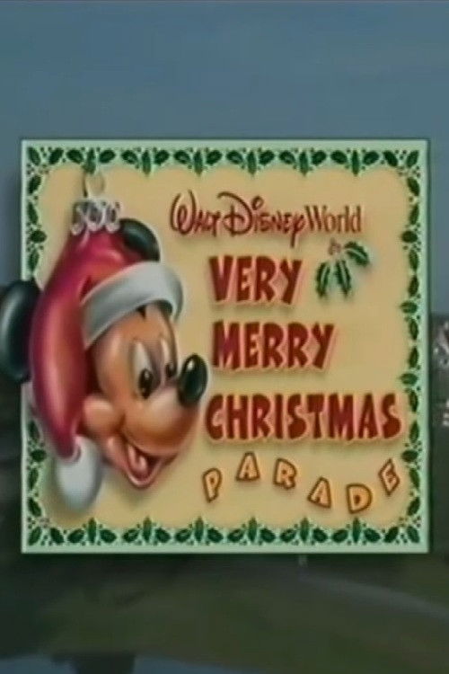 Walt Disney World Very Merry Christmas Parade Poster