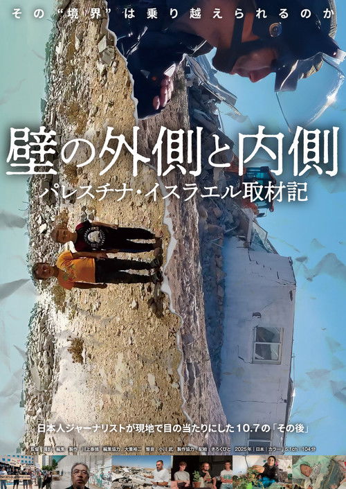 壁の外側と内側 パレスチナ・イスラエル取材記 poster