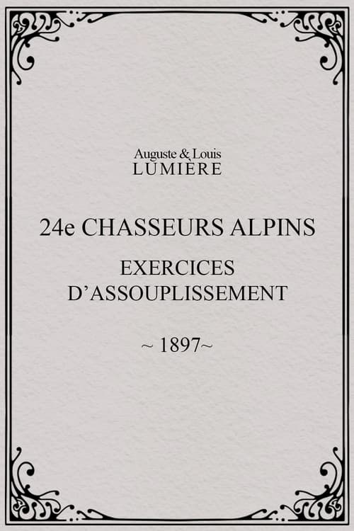 24ème chasseurs alpins : exercices d’assouplissement