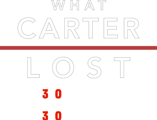 What Carter Lost
