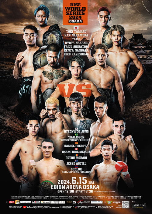 RISE WORLD SERIES 2024: Osaka poster