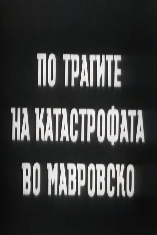 Following the Traces of the Mavrovo Catastrophe