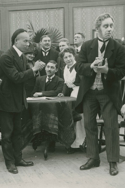 Farbror Johannes ankomst till Stockholm