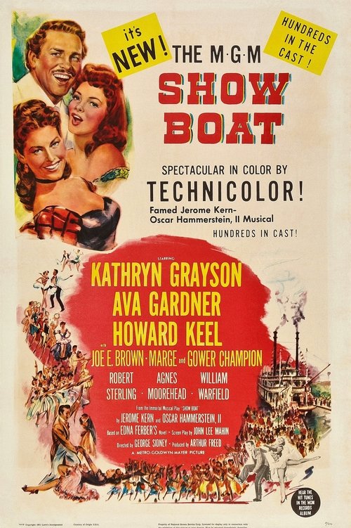 Show Boat movie poster player