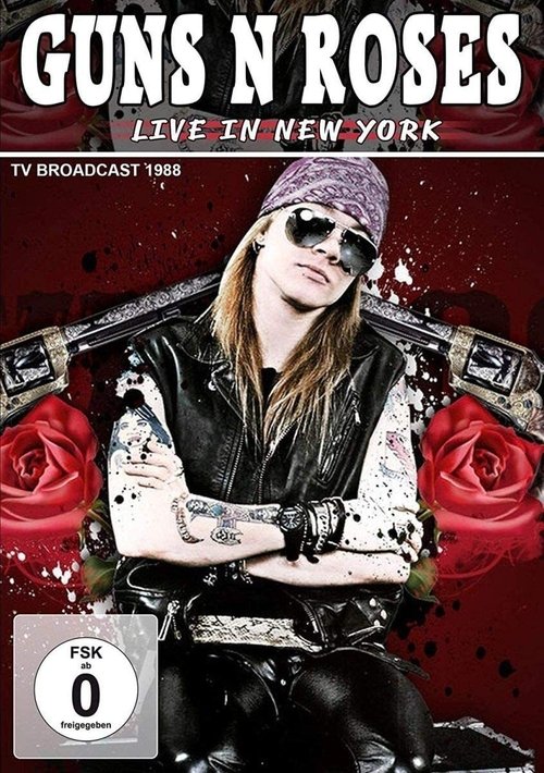 Guns N’ Roses: Live In New York 1991 poster