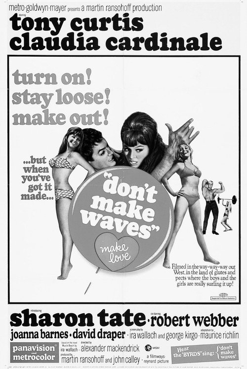 Póster oficial de Don't Make Waves (1967) - Comedy