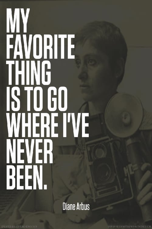 Going Where I've Never Been: The Photography of Diane Arbus Movie Poster Image