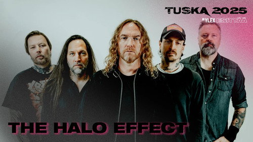 The Halo Effect - Tuska 2025 Backdrop Blur